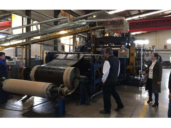 巴西輸送帶客戶來我司參觀並洽談進一步合作事宜